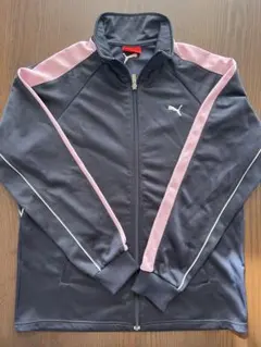 Puma ネイビージャージL ピンクライン