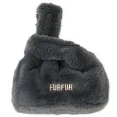 FURFUR グレー エコファーマーケットバッグのサムネイル
