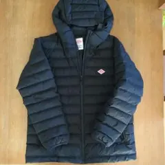 DANTON ブラックダウンジャケット フード付きサイズ38