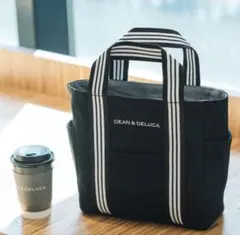DEAN&DELUCA リバーシブルトート ブラック／グレー S 2026