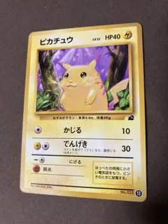 ポケモンカード旧裏　ピカチュウ　フシギダネマーク