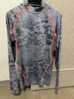 UNDER ARMOUR 長袖シャツ LG 迷彩柄
