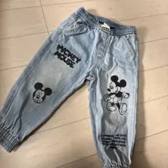 ZARAミッキーマウス デニムパンツ 2-3歳　９８センチ