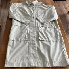 ベージュ トレンチコート スプリングコート XL