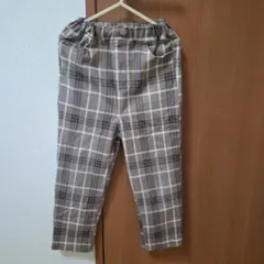 プティマイン チェックパンツ 110cm