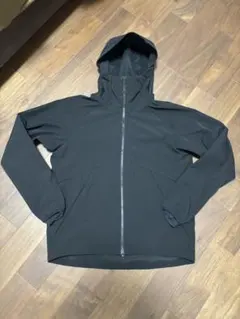 TIGORA ブラック ナイロンジャケット フルジップ ティゴラ　XL