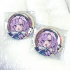 壱百満天原サロメ にじさんじ ビスケット 缶バッジ
