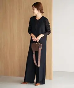 Plage Deep V/N オールインワン レディース ブラックのサムネイル