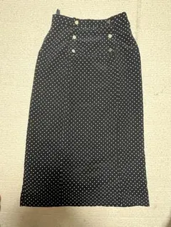 BIGI 水玉模様 タイトスカート サイズ38