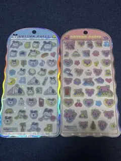 たまごっち コットンパフィー シール ボンボンドロップ みみっち ふらわっち