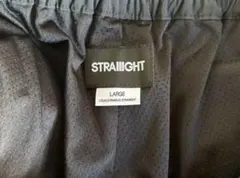 STRAIIIGHT ウォームアップパンツ【ブラック】