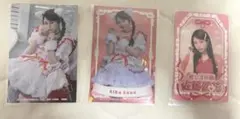 佐野愛花 フォトカード 3枚セット