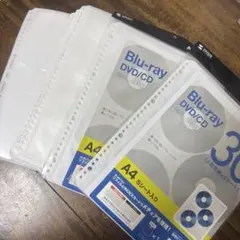 SANWA SUPPLY A4リフィルシート Blu-ray対応　収納シートのサムネイル