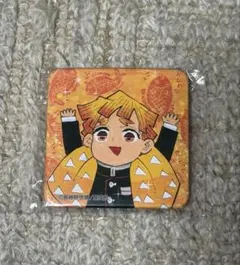 鬼滅の刃 スクエア 缶バッジ 我妻善逸