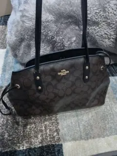 Coach ブラック トートバッグ