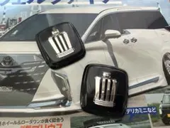 35クラウン純正ピラーエンブレム加工品ブラックメッキ - メルカリ