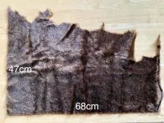 チップドモヘア　テディベア生地