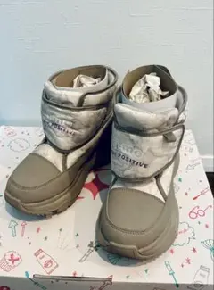 【美品】moonstar ni-mo キッズ スキー スノー ブーツ 20cm