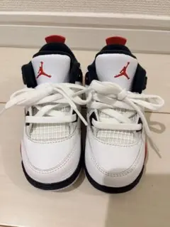 Jordan キッズシューズ US 8C ホワイト/レッド