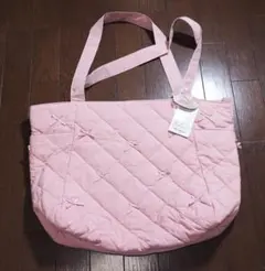 連休セール！青木美沙子♡完売品・未使用　限定キルティングトートバッグのサムネイル