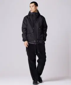 TAION ノンダウン ミリタリー リバーシブル ボア　セットアップ