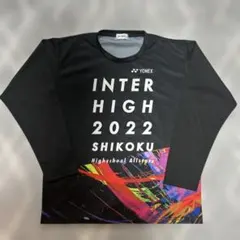 YONEX INTER HIGH 2022 記念Tシャツ Lサイズ YONEX インターハイ2022 Tシャツ Mサイズ - メルカリ