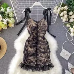 レースキャミワンピース