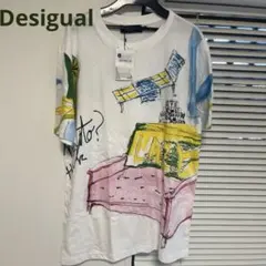 Desigual Tシャツ手書き風(元値1万円以上)のサムネイル