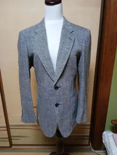 プロフ必読　メンズテーラードジャケット ヘリンボーン柄 94-82-170