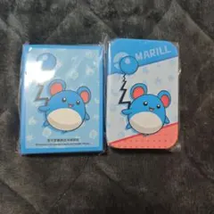 マリル　デッキシールド&ダメカンケース　セット　海外限定　ポケモンカー