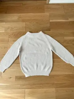 【GLOBAL WORKS】ホワイト長袖ニット(サイズM)