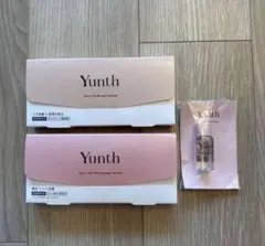 【新品】Yunth 生ビタミンC美白美容液＆生VAダーマ美容液 各28包 おまけ