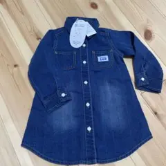 Lee デニム長袖ワンピース 90