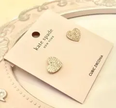 《新品・未使用》kate spade ハートモチーフピアス