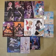 新品未開封10/3時点で最新含むプライズフィギュア１３体まとめ売り