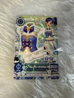 アイカツカード ハイブルーパレードコルセット霧矢あおい