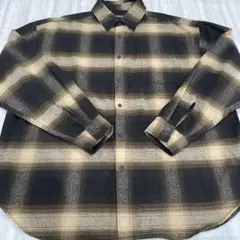 ⚫︎メンズ⚫︎size-Lチェック柄ネルシャツ