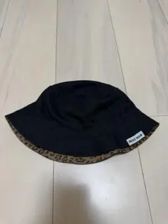 プティマイン　リバーシブルバケットハット　レオパード　50cmのサムネイル