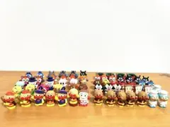アンパンマン　まとめ売り　指人形 ソフビ　全部で63体
