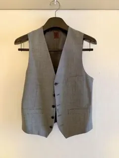 【美品】タケオキクチ 千鳥柄ベスト　サイズMのサムネイル