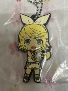 鏡音リン　ラバーキーホルダー