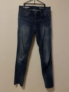 Gap 1969 Girlfriend ジーンズ 24サイズ ダークブルー