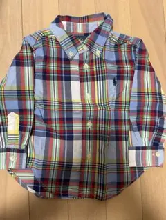 ラルフローレン RalphLauren チェック シャツ キッズ 80cm