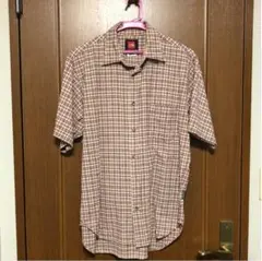 THE NORTH FACE チェック 半袖シャツ メンズ