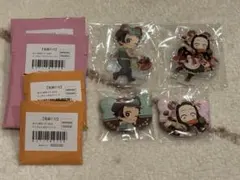 鬼滅の刃 実りの秋まつり アクリルスタンド 缶バッジ 竈門炭治郎 竈門禰豆子