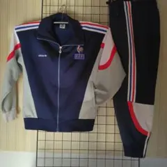 adidas 86”WMフランス代表 ジャージ:JPサイズ:M-L デサント製品