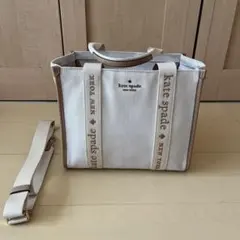 ケイトスペード ショルダーハンドバッグ ベージュ