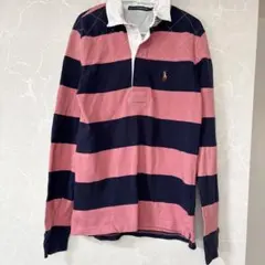 ラガーシャツ ネイビー