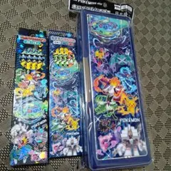 ポケモン ホログラム ふでばこ 筆入 筆箱 ペンケース えんぴつ　赤鉛筆