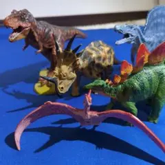 恐竜　 フィギュア　福井　恐竜博物館　スティラコサウルス　ステゴザウルス